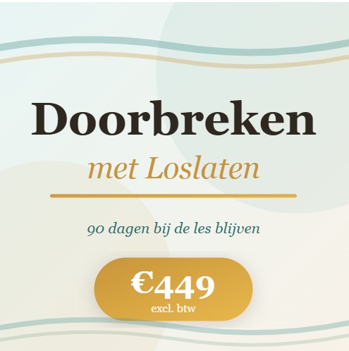 Persoonlijke 1 op 1-sessie + 90 dagen bij-de-les-houd-traject